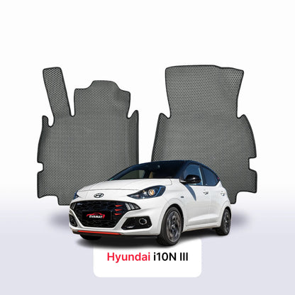 Custom-Fit 3D EVA Car Mats for Hyundai i10N III gen 2019–2026 year Hatchback 5-door