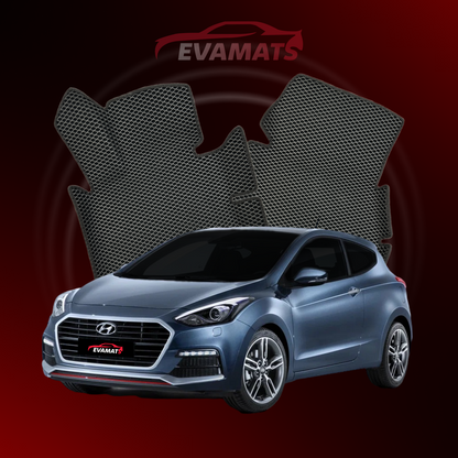 Коврики в салон EVAMATS для Hyundai I30 2 gen 2011-2017 года ХЭТЧБЕК 3 двери