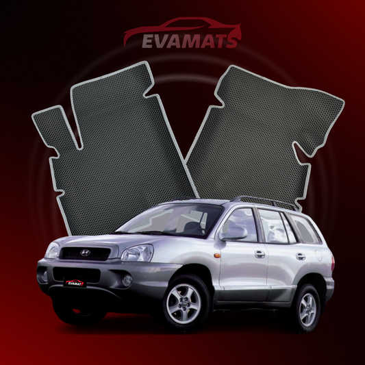 Автоковрики EVAMATS для позашляховика Hyundai Santa Fe 1 покоління 2000-2006 рр.