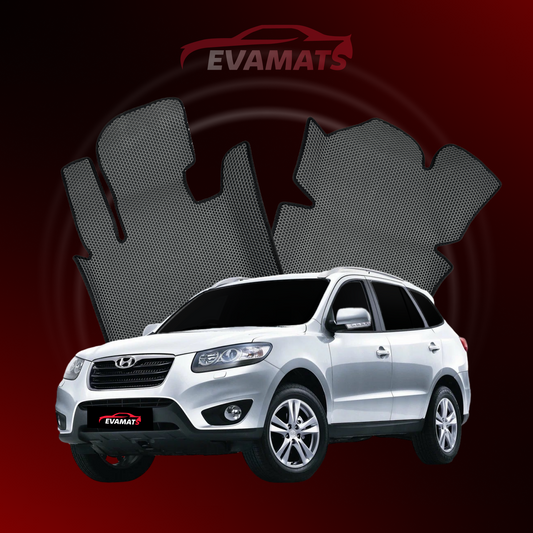 Dywaniki samochodowe 3D EVAMATS do Hyundai Santa Fe 2 gen 2005-2012 rok SUV