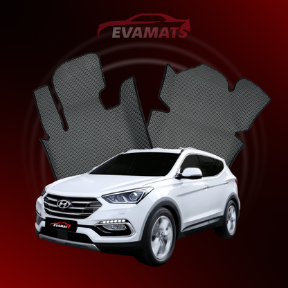 Автоковрики EVAMATS для позашляховика Hyundai Santa Fe 3 покоління 2012-2018