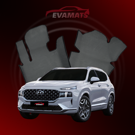 Dywaniki samochodowe 3D EVAMATS do Hyundai Santa Fe 4 gen 2018-2023 rok SUV