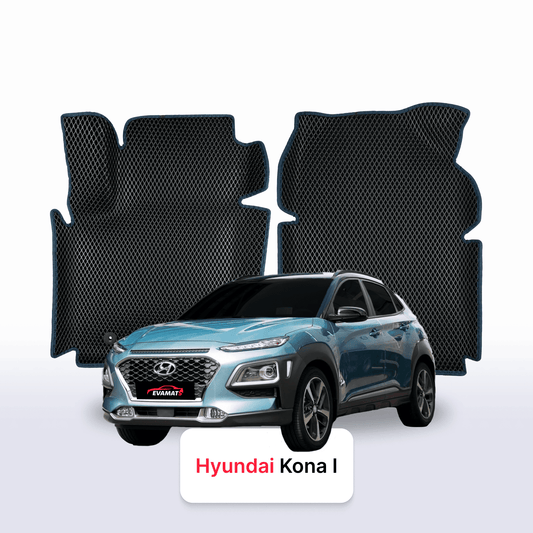 Dywaniki samochodowe 3D EVAMATS do Hyundai Kona 1 gen 2017-2023 rok SUV