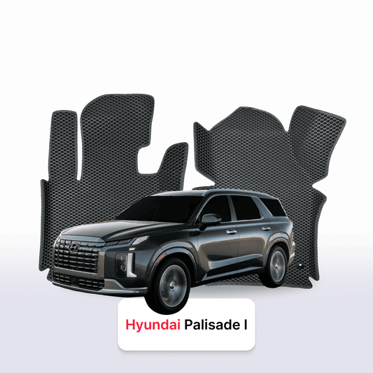 Коврики EVAMATS для внедорожника Hyundai Palisade 1-го поколения 2018-2025 гг.