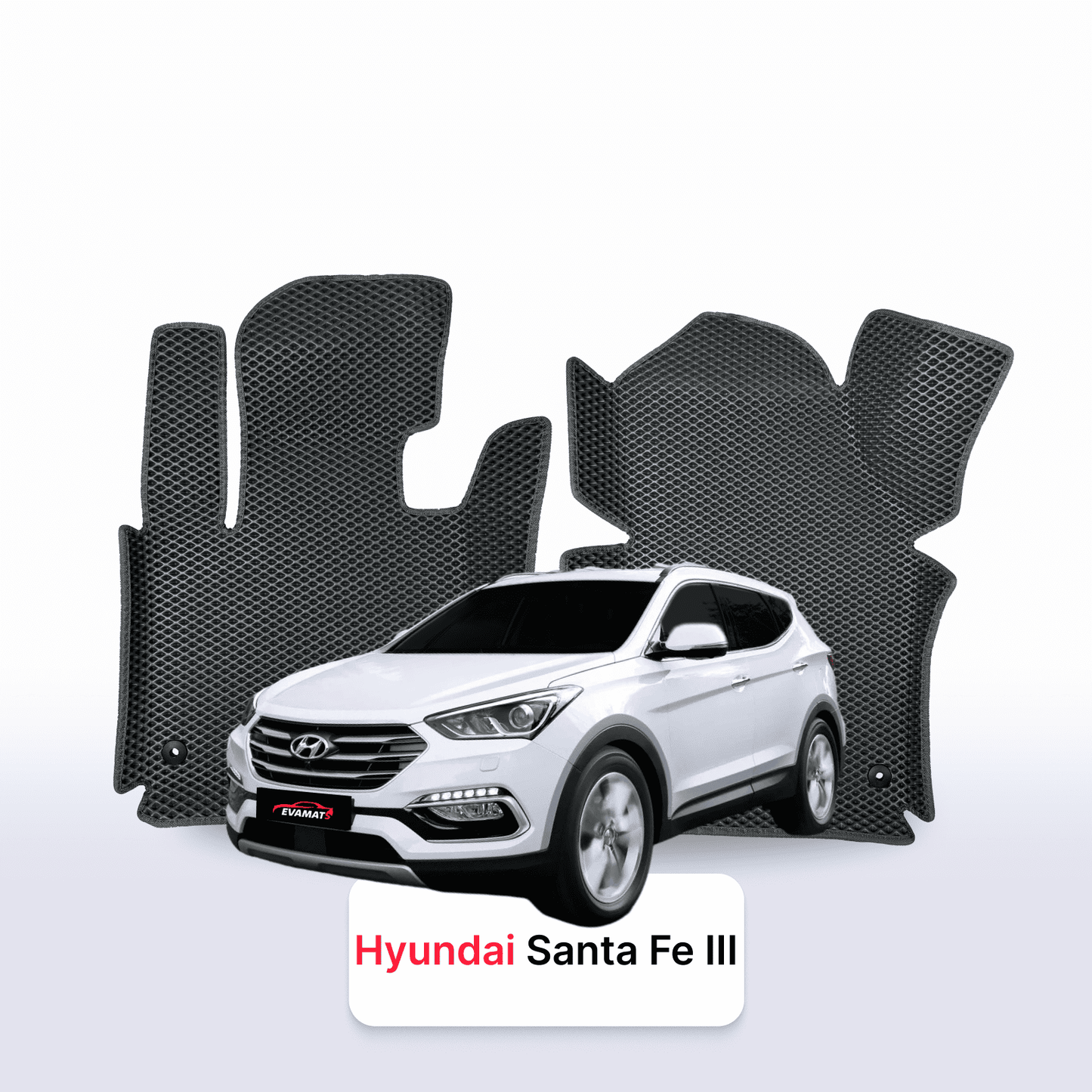 EVA Dywaniki samochodowe od EVA MATS 3D do Hyundai Santa Fe 3 gen 2012-2018 rok SUV