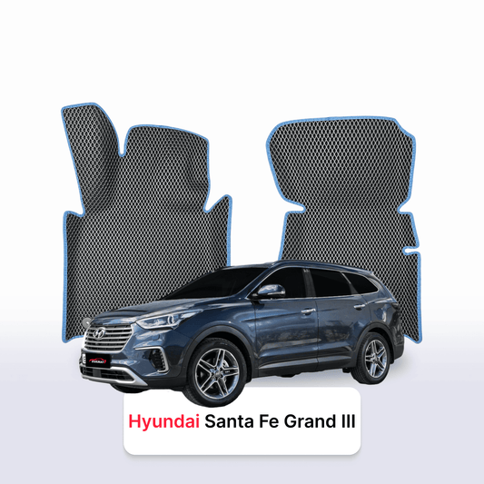 EVA Dywaniki samochodowe od EVA MATS 3D do Hyundai Santa Fe Grand 3 gen 2012-2018 rok SUV
