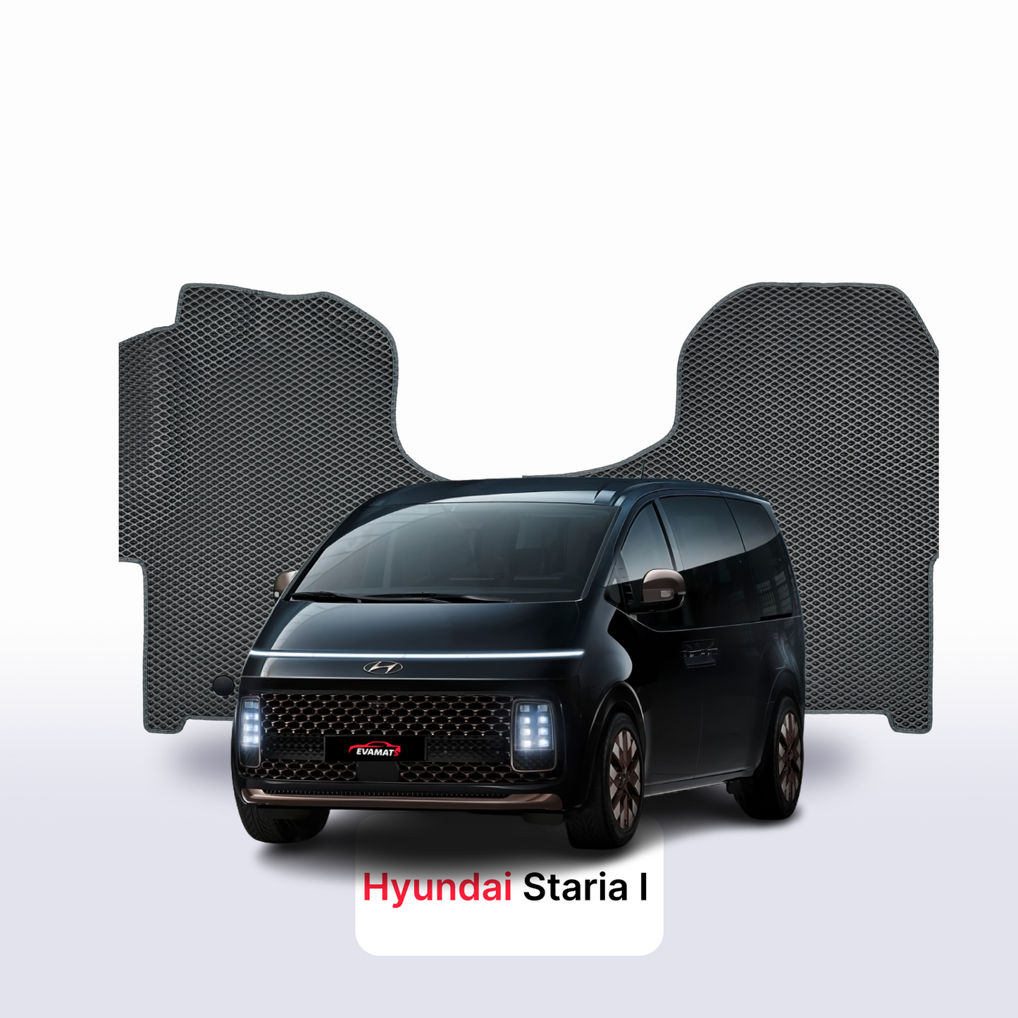 EVA Dywaniki samochodowe od EVA MATS 3D do Hyundai Staria 1 gen 2021-2030 rok Minivan MHEV