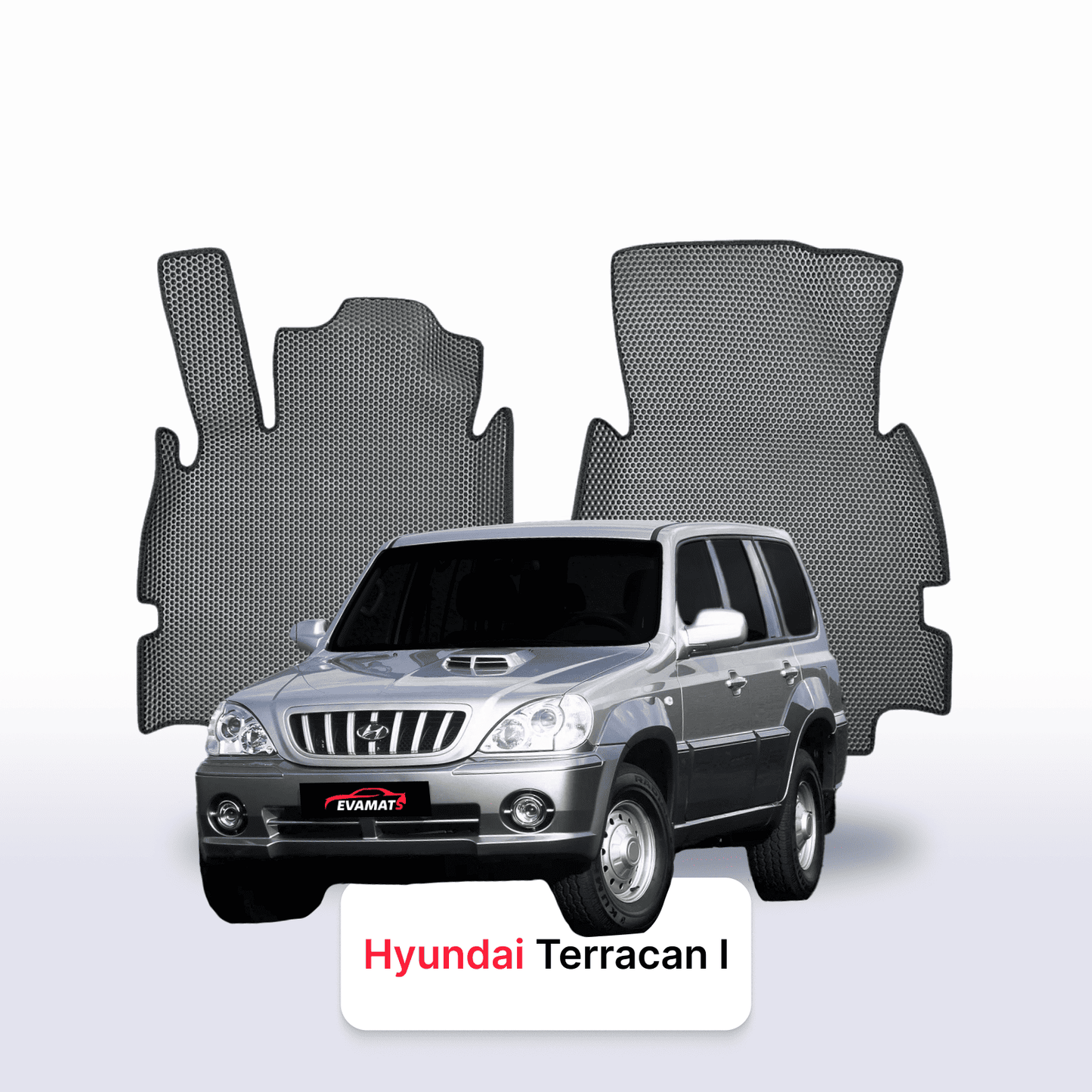 Коврики EVAMATS для внедорожника Hyundai Terracan 1-го поколения 2001-2007 гг.
