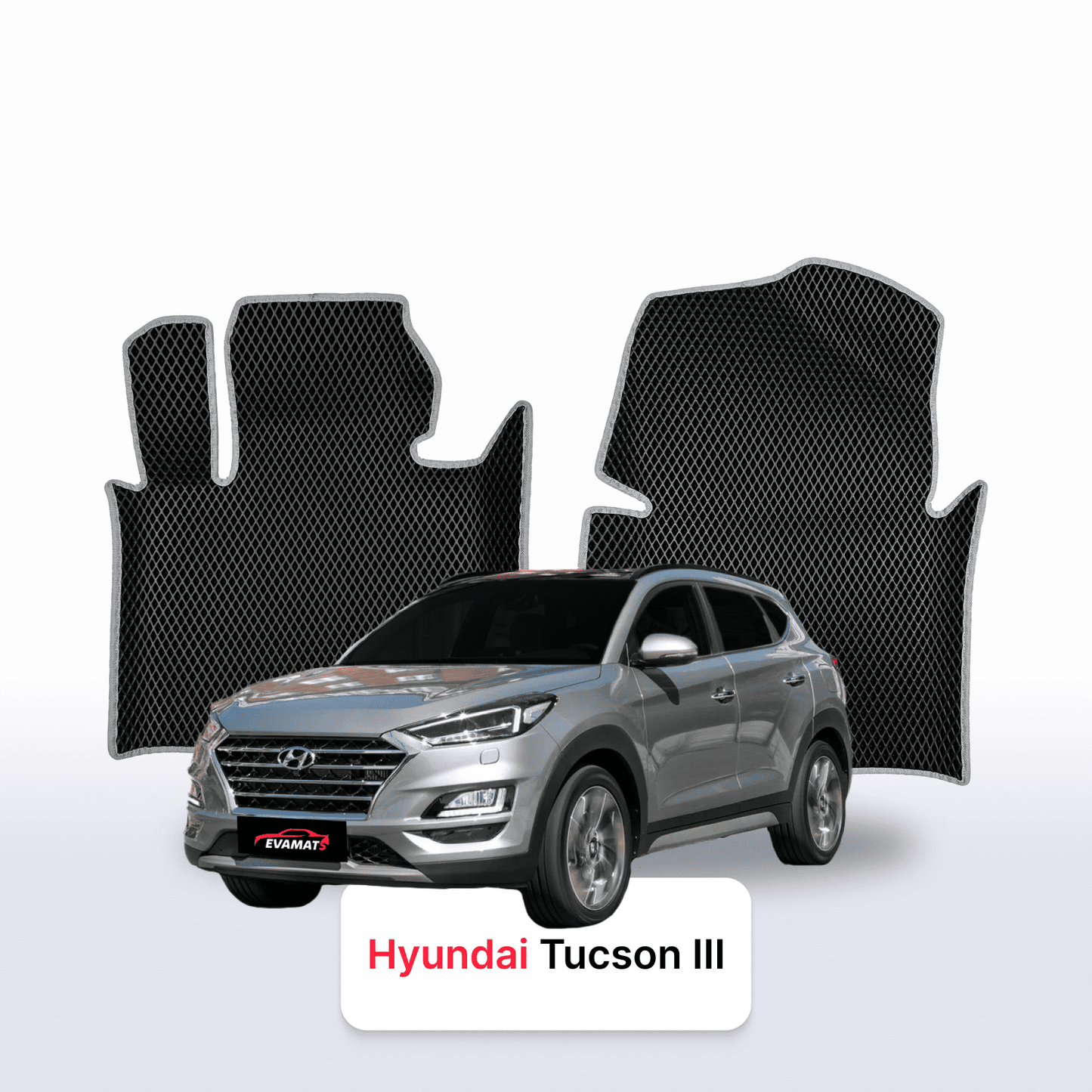EVA Dywaniki samochodowe od EVA MATS 3D do Hyundai Tucson USA 3 gen 2018-2020 rok SUV 5 drzwi BENZYNA