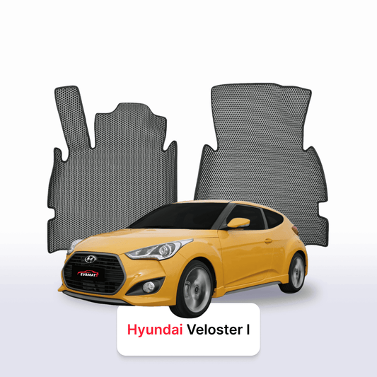 Коврики EVAMATS для Hyundai Veloster 1 gen 2011-2018 года ХЭТЧБЕК 4 двери
