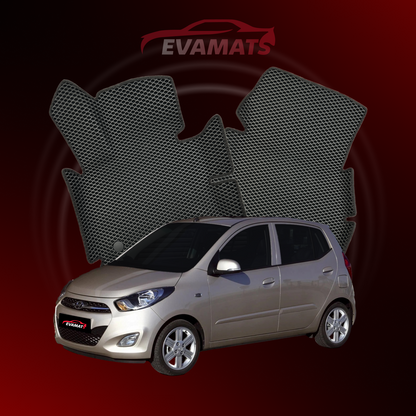 Dywaniki samochodowe 3D EVAMATS do Hyundai i10 1 gen 2007-2013 rok HATCHBACK 5 drzwi