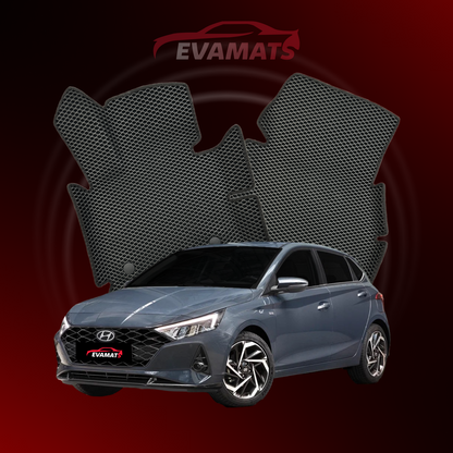 Dywaniki samochodowe EVAMATS do Hyundai I20 3 gen 2020-2025 rok HATCHBACK5 drzwi