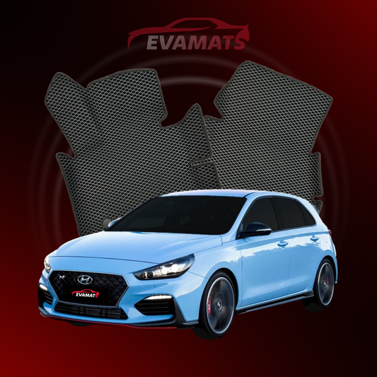 Автомобільні килимки EVAMATS для Hyundai i30 N 1 gen 2017-2025 р.в. ХЕТЧБЕК 5 дв.