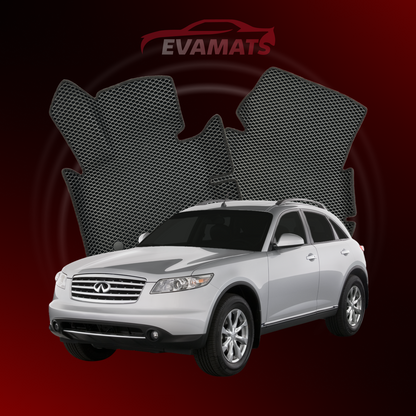 Dywaniki samochodowe EVAMATS do Infiniti FX(35) 1 gen 2002-2009 rok SUV