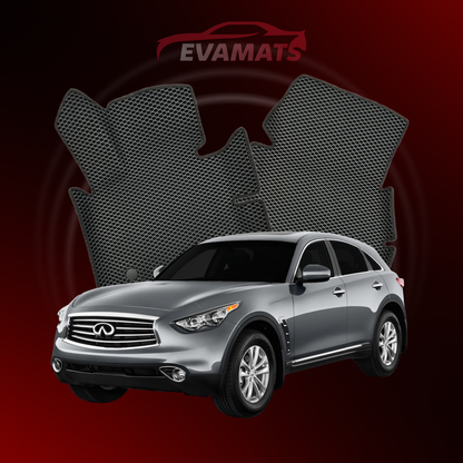 Dywaniki samochodowe EVAMATS do Infiniti FX(35) 2 gen 2008-2013 rok SUV