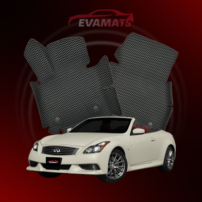 Dywaniki samochodowe 3D EVAMATS do Infiniti Q60 1 gen 2013-2016 rok KABRIOLET