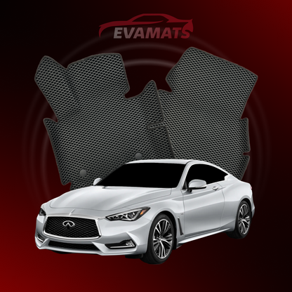 Dywaniki samochodowe EVAMATS do Infiniti Q60 1 gen 2013-2023 rok COUPE