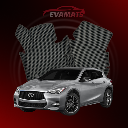 Dywaniki samochodowe EVAMATS do Infiniti QX30 1 gen 2015-2019 rok SUV