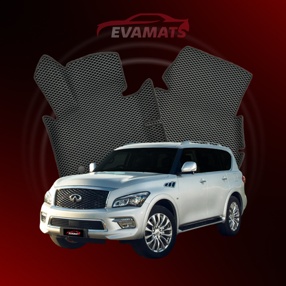 Dywaniki samochodowe 3D EVAMATS do Infiniti QX80 1 gen 2013-2024 rok SUV