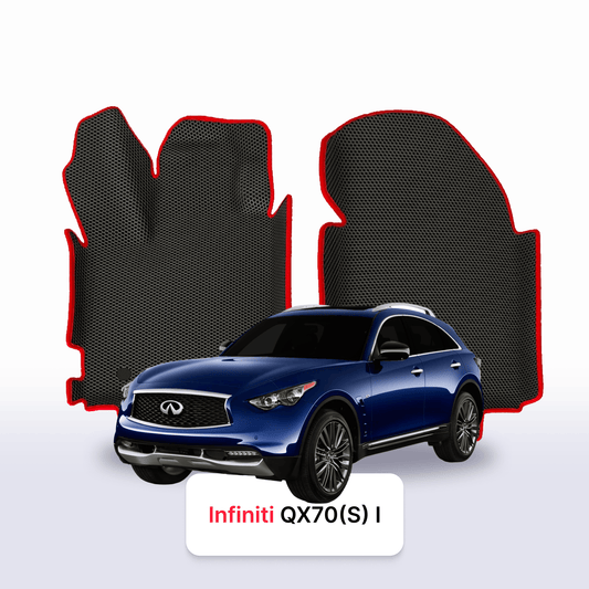 Коврики EVAMATS для внедорожника Infiniti QX70(S) 1-го поколения 2013-2017 г.в.