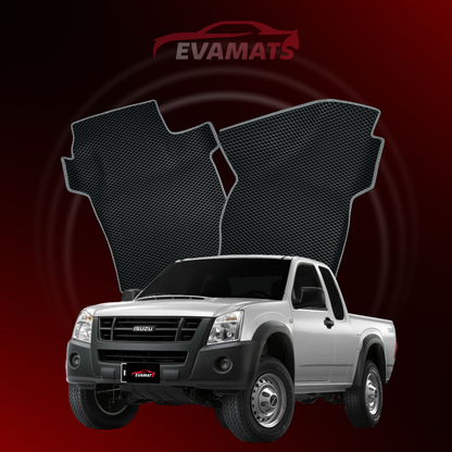 Автоковрики EVAMATS для Isuzu D-Max 1st gen 2002-2012 року PICK-UP з полуторною кабіною