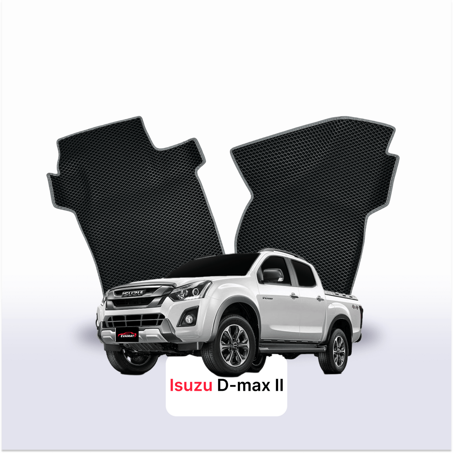 EVA Dywaniki samochodowe od EVA MATS 3D do Isuzu D-Max 2 gen 2012-2019 rok PICK-UP z podwójna kabina