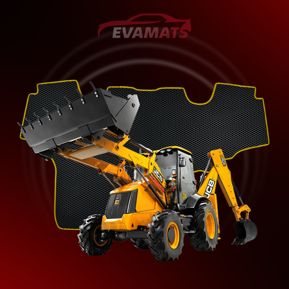 Dywaniki samochodowe EVAMATS do JCB 3CX 1 gen 2008-2024 rok KOPARKA