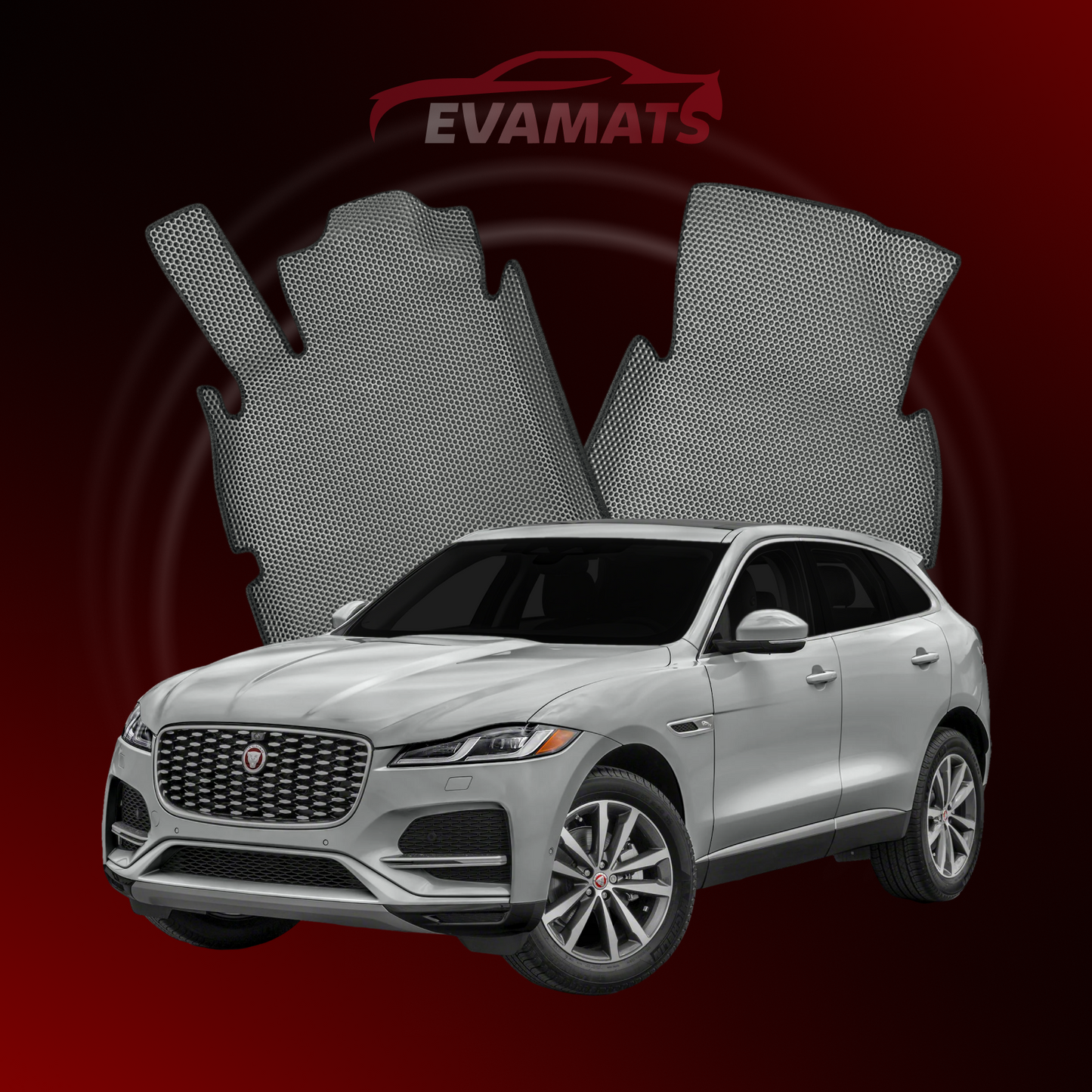 Коврики EVAMATS для внедорожника Jaguar E-Pace 1st gen 2017-2025 года выпуска