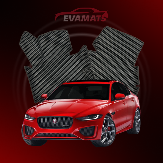 Dywaniki samochodowe EVAMATS do Jaguar XE 1 gen 2015-2024 rok LONG SEDAN