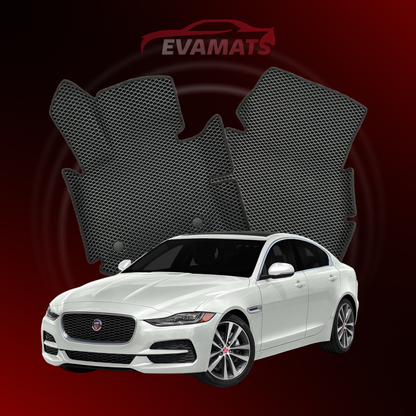 Dywaniki samochodowe EVAMATS do Jaguar XE 1 gen 2015-2024 rok SEDAN