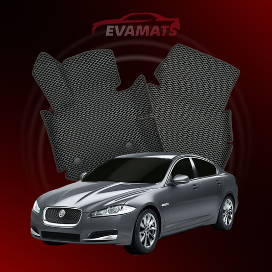 Dywaniki samochodowe EVAMATS do Jaguar XF 1 gen 2007-2015 rok SEDAN