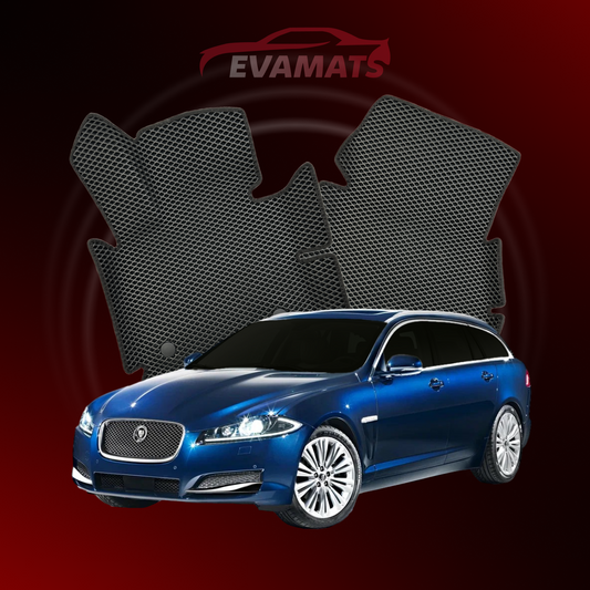 Dywaniki samochodowe EVAMATS do Jaguar XF 1 gen 2011-2016 rok KOMBI