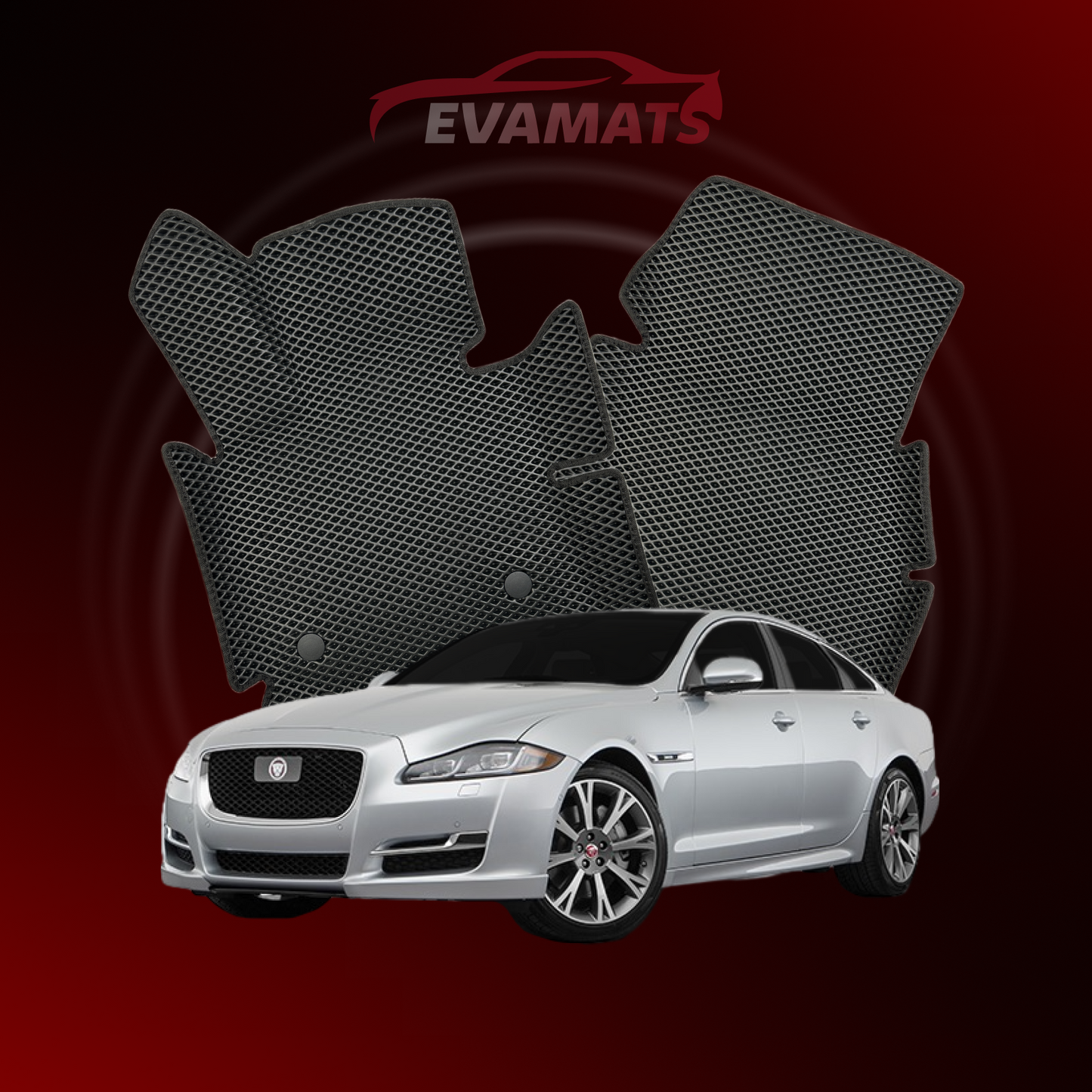 Dywaniki samochodowe 3D EVAMATS do Jaguar XJR(X351) 4 gen 2013-2015 rok LONG SEDAN