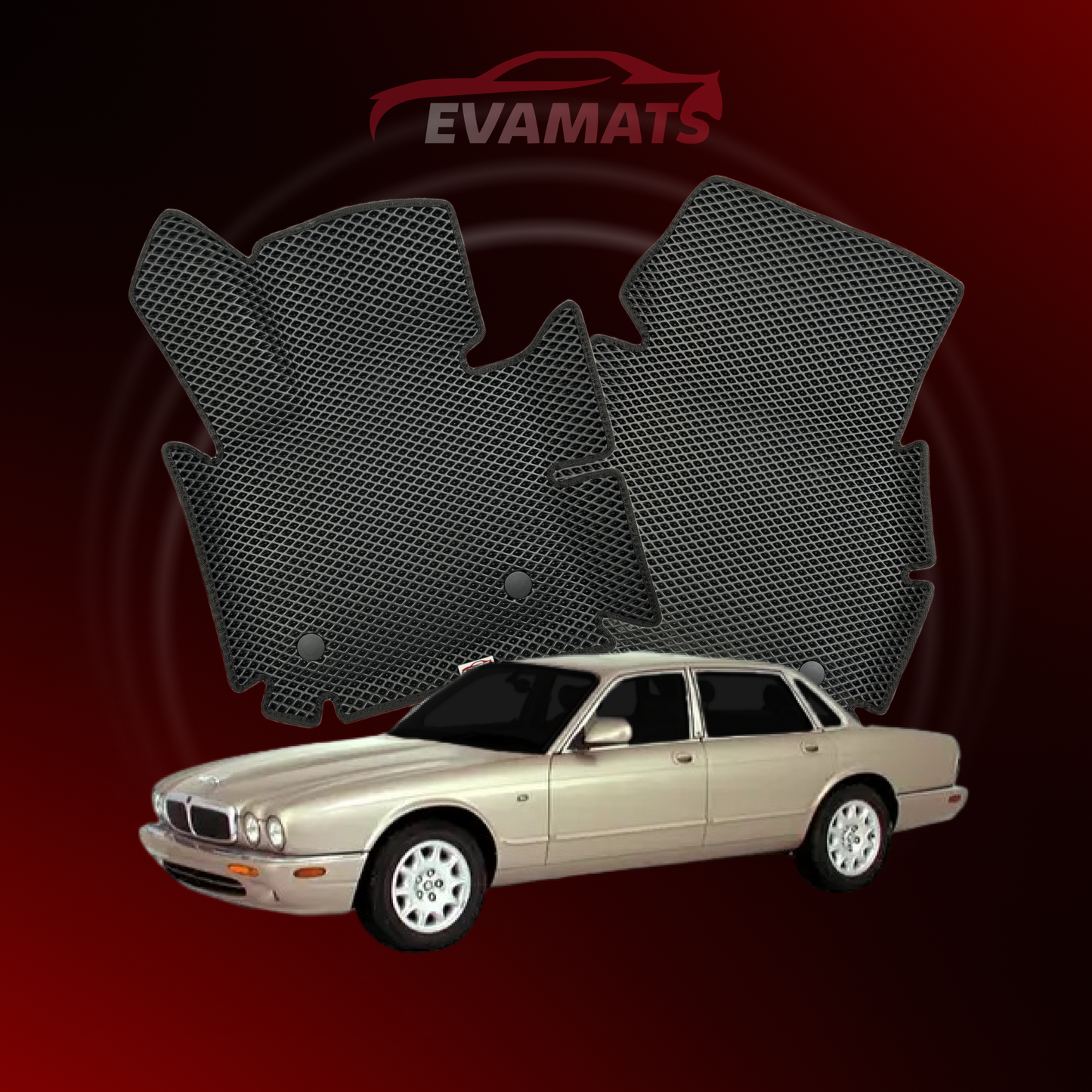 Dywaniki samochodowe EVAMATS do Jaguar XJ(X308) 2 gen 1997-2003 rok SEDAN