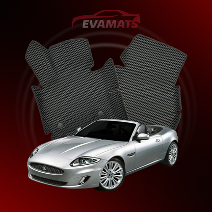 Dywaniki samochodowe EVAMATS do Jaguar XK 2 gen 2006-2014 rok KABRIOLET