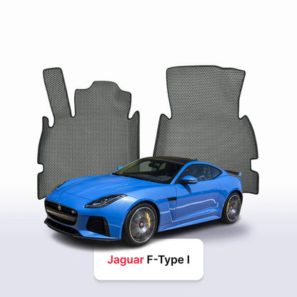 EVA Dywaniki samochodowe od EVA MATS 3D do Jaguar F-Type 1 gen 2013-2024 rok Roadster BENZYNA