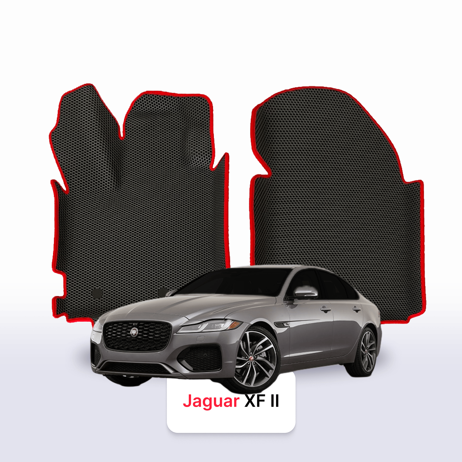 EVA Dywaniki samochodowe od EVA MATS 3D do Jaguar XF 2 gen 2015-2024 rok Sedan BENZYNA