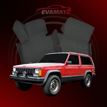 Dywaniki samochodowe 3D EVAMATS do Jeep Cherokee(XJ) 2 gen 1983-2001 rok SUV 3 drzwi