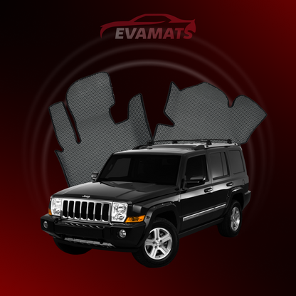 Автоковрики EVAMATS для позашляховика Jeep Commander 1 покоління 2005-2010 р.в.