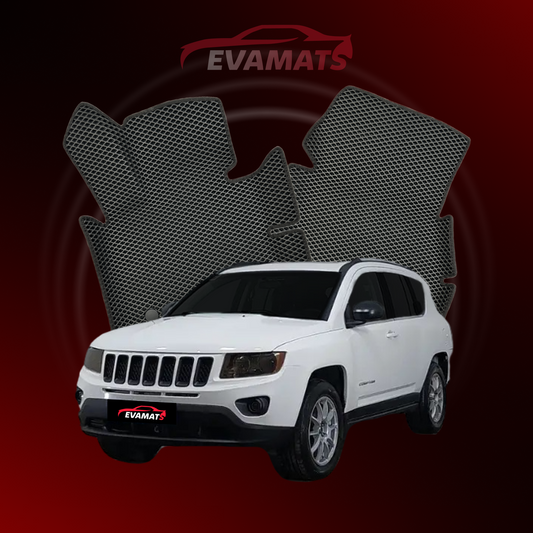 Dywaniki samochodowe EVAMATS do Jeep Compass 1 gen 2006-2016 rok SUV