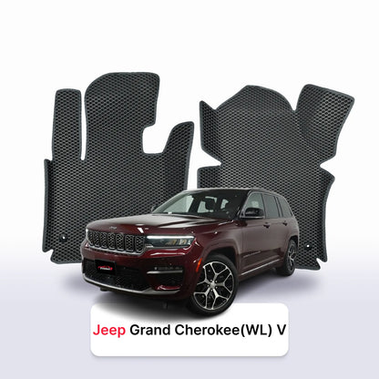 Коврики EVAMATS для Jeep Grand Cherokee(WL) 5 поколения 2021-2025 года LONG SUV