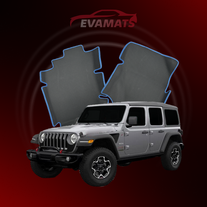 Dywaniki samochodowe 3D EVAMATS do Jeep Wrangler Rubicon 4 gen 2020-2025 rok 5 drzwi SUV