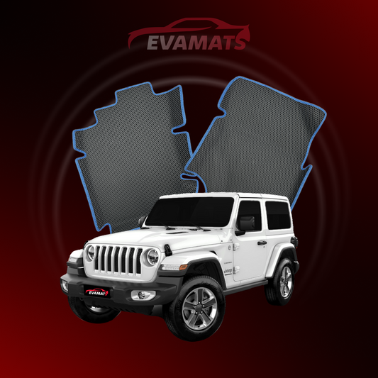 Dywaniki samochodowe EVAMATS do Jeep Wrangler(JK) 3 gen 2007-2018 rok 3 drzwi SUV