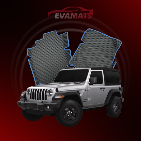 Dywaniki samochodowe EVAMATS do Jeep Wrangler(JL) 4 gen 2017-2025 rok 3 drzwi SUV