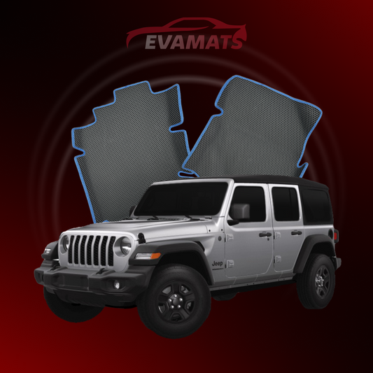 Dywaniki samochodowe EVAMATS do Jeep Wrangler(JL) 4 gen 2017-2025 rok 5 drzwi SUV