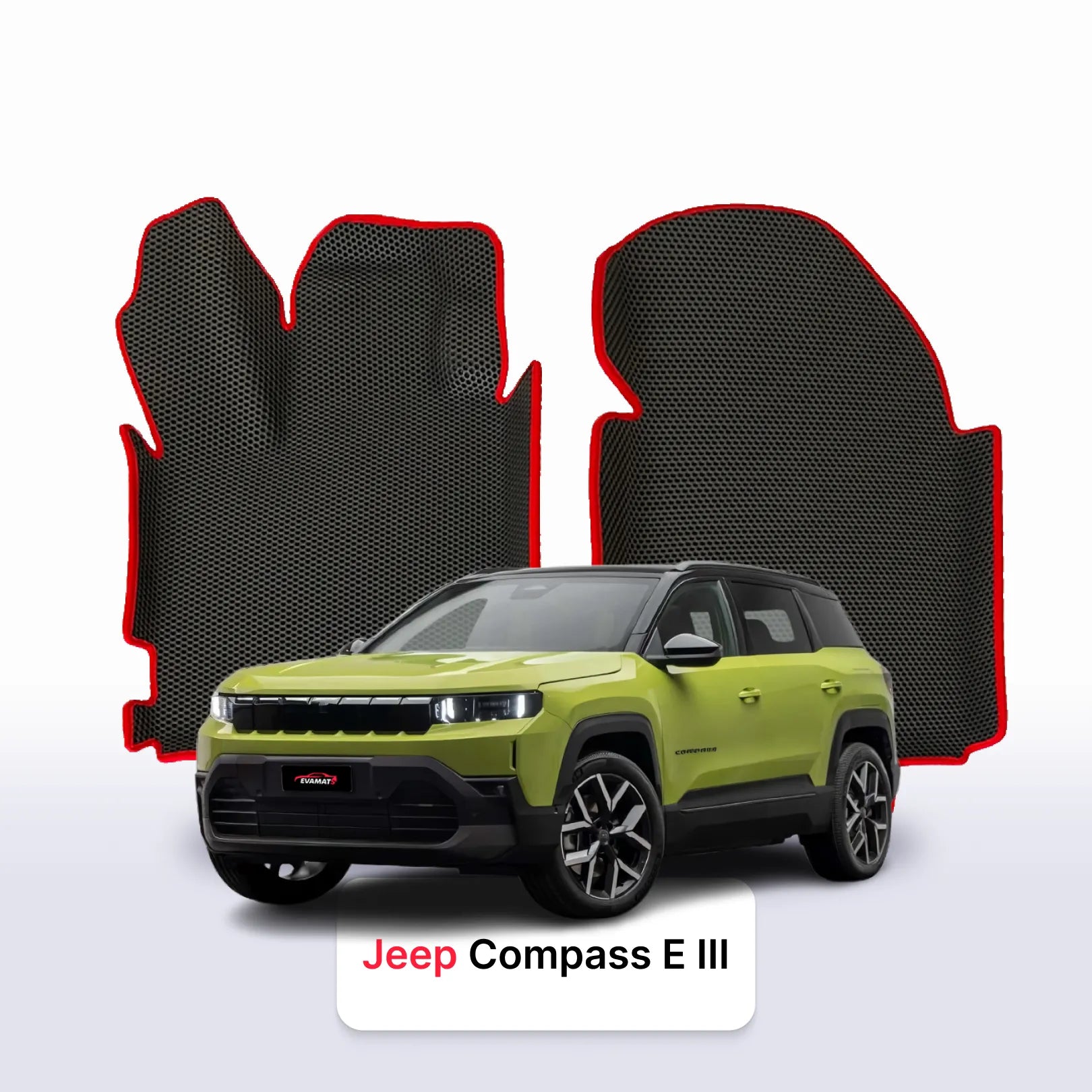 EVA Dywaniki samochodowe od EVA MATS 3D do Jeep Compass E 3 gen 2025-2028 rok SUV 5 drzwi