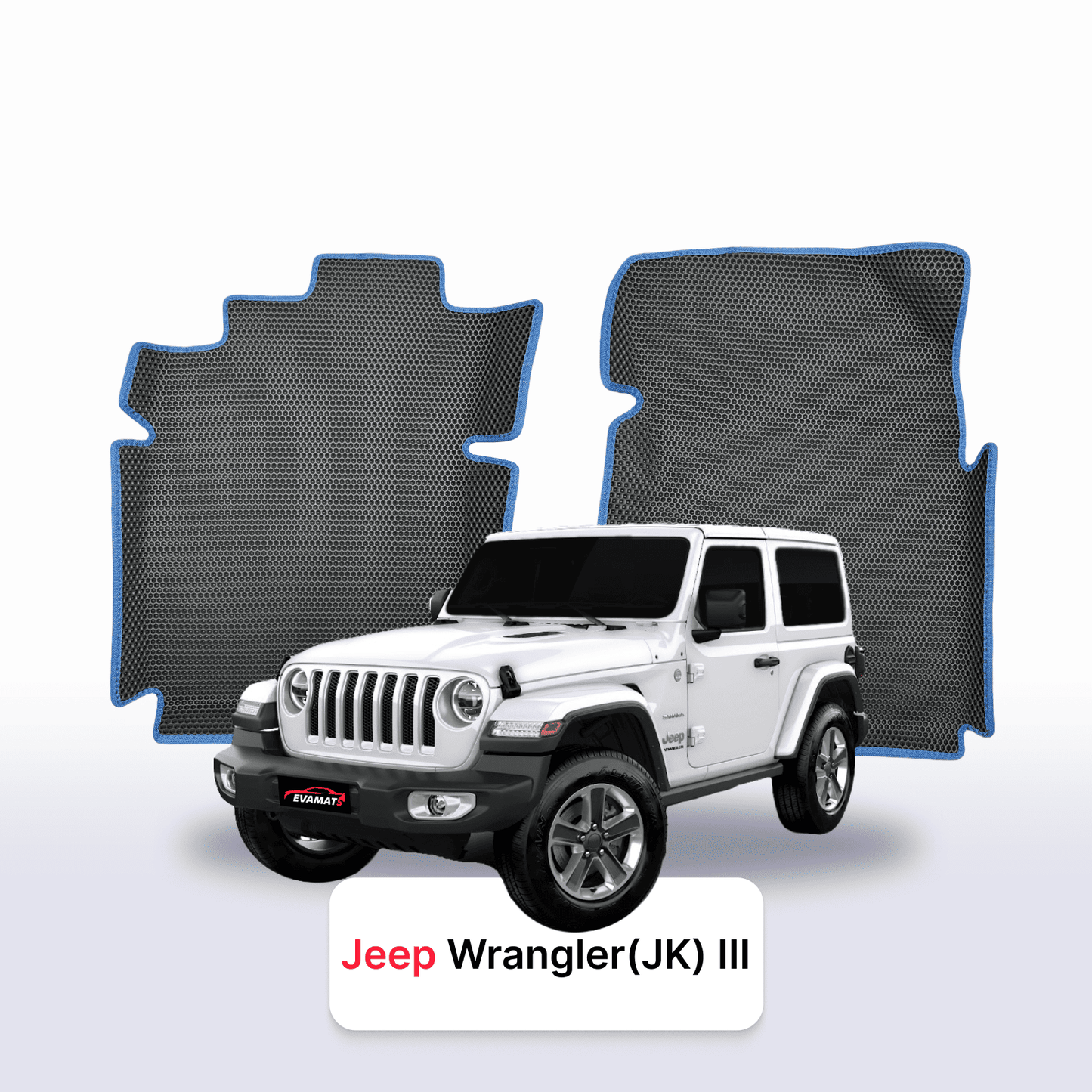 EVA Dywaniki samochodowe od EVA MATS 3D do Jeep Wrangler(JK) 3 gen 2006-2018 rok Pickup BENZYNA