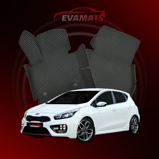 Dywaniki samochodowe EVAMATS do Kia Ceed GT I gen 2012-2018 rok HATCHBACK 5 drzwi