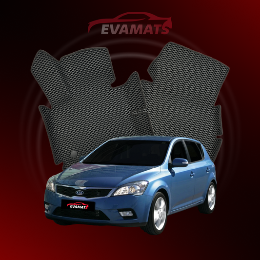 Dywaniki samochodowe EVAMATS do Kia Ceed I gen 2006-2012 rok Hatchback 5 drzwi