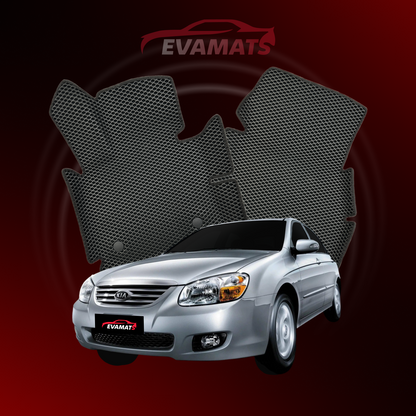 Dywaniki samochodowe EVAMATS do Kia Cerato I gen 2003-2009 rok SEDAN